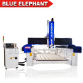 ELE 1935 Rotary Spindle styrofoam cutting machine CNC Foam with High speed